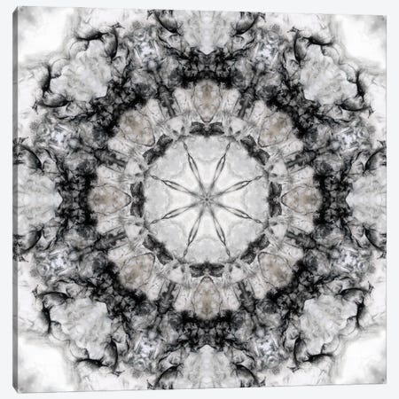 Black White Kaleidoscope III Canvas Print #NAN164} by Nan Canvas Artwork