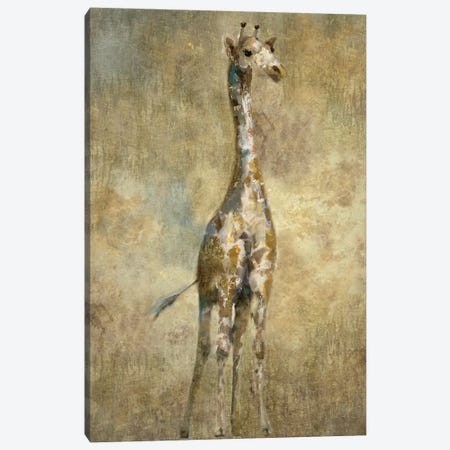 Summer Safari Giraffe Canvas Print #NAN204} by Nan Canvas Art Print