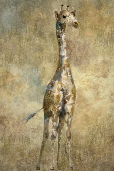 Giraffes: Summer Safari Giraffe by Nan