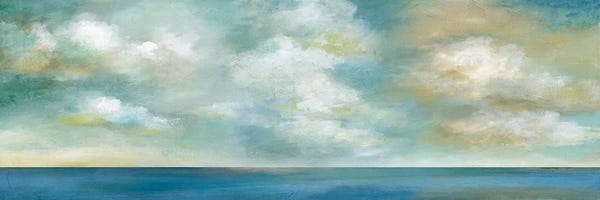 Large Coastal Art - Canvas Prints: Cloudscape Vista II by Nan