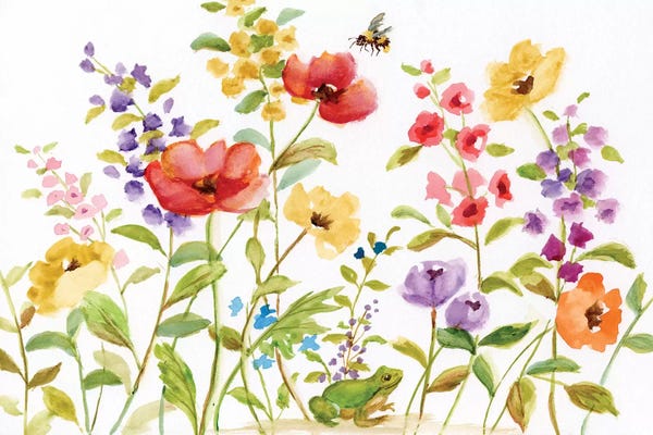 European Décor: Garden Frog by Nan