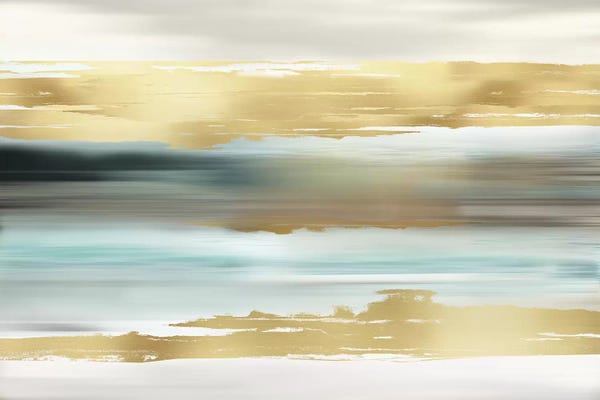 Abstract: Golden Sunset by Nan