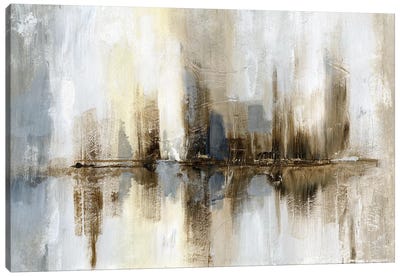 Harbor Lights Canvas Art Print - Best of Abstract
