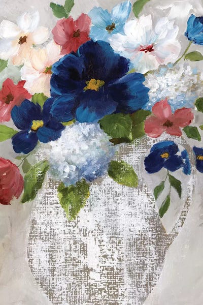 Nan: Linen Bouquet II by Nan