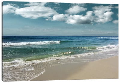 Majestic Waves Canvas Art Print - Beach Art