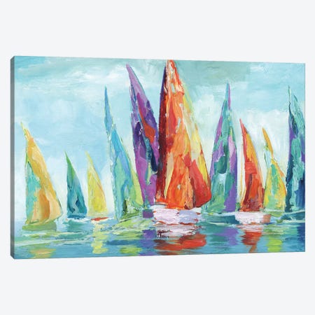 Fine Day Sailing I Canvas Print #NAN261} by Nan Canvas Artwork