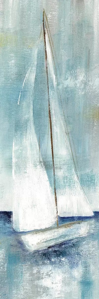 Simply Sailing II by Nan framed canvas print