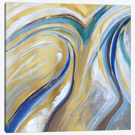 Agate & Gold I Canvas Print #NAN26} by Nan Canvas Art