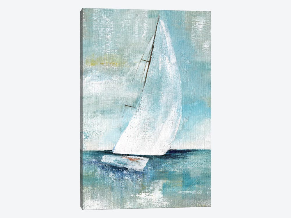Come Sailing I by Nan 1-piece Canvas Print