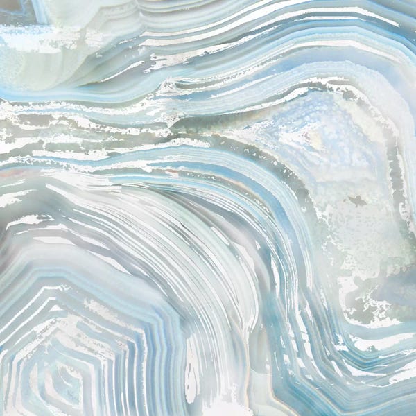 Nan: Agate in Blue II by Nan