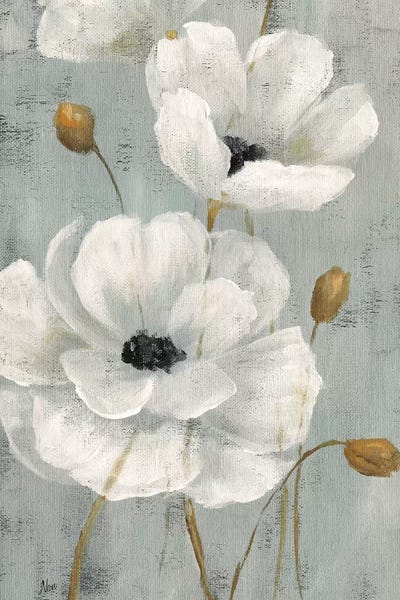 Pearl Garden I by Nan framed canvas print