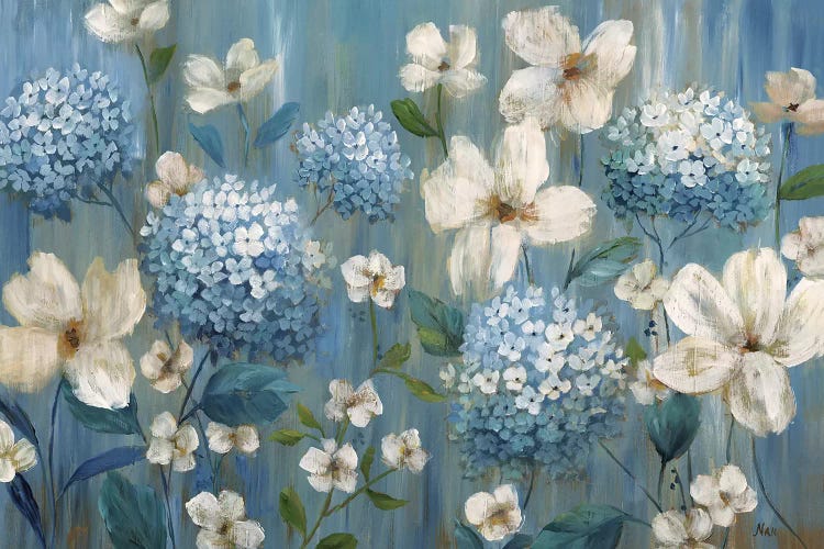 Very Berry Blues by Nan wall art