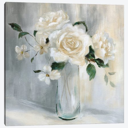 Caroline Springs Bouquet I Canvas Print #NAN381} by Nan Canvas Art Print
