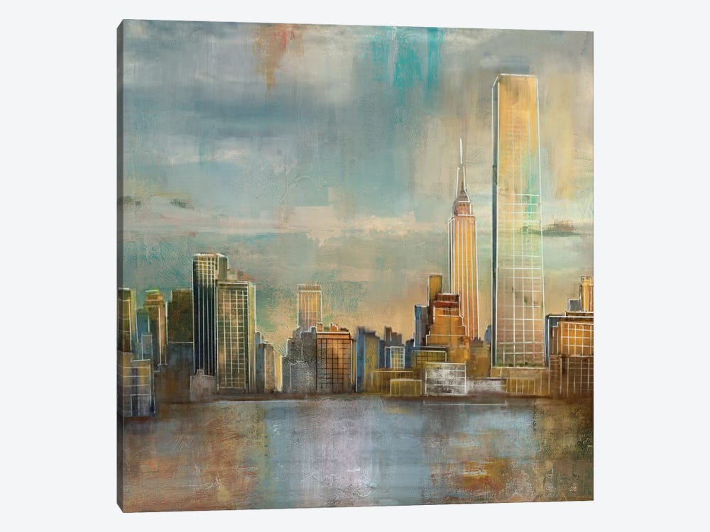City Skyline by Nan 1-piece Canvas Art