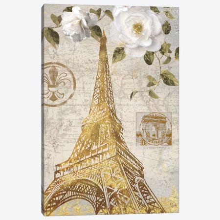 Le Jardin Eiffel Canvas Print #NAN38} by Nan Canvas Artwork