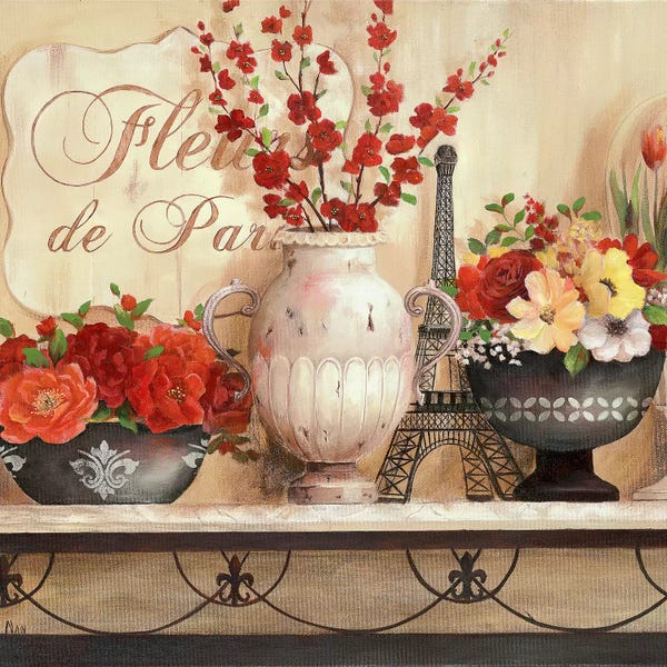 French Country Décor: Fleurs de Paris by Nan