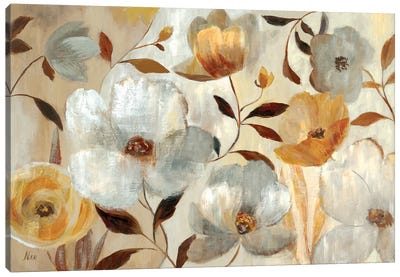 Golden Flower  Canvas Art Print - Nan