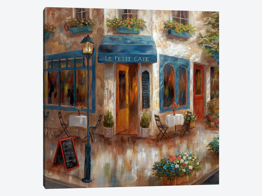 Le Petit Café by Nan 1-piece Canvas Art Print