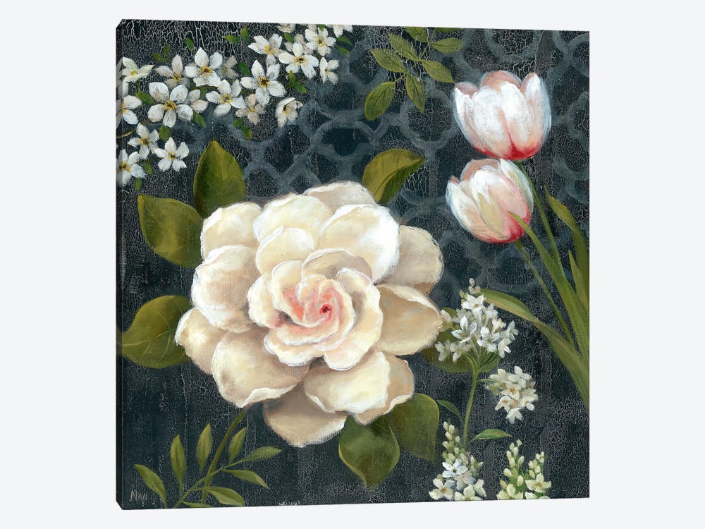 Midnight Garden I by Nan 1-piece Canvas Print