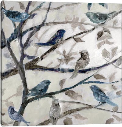 Morning Song I Canvas Art Print - Bird Art