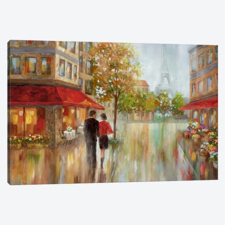 Romantic Promenade II Canvas Print #NAN444} by Nan Art Print