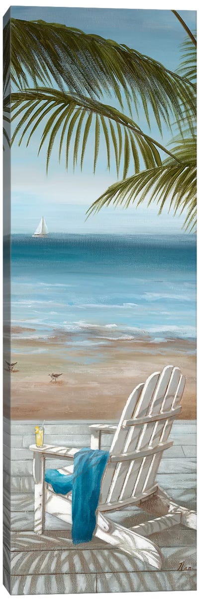 Walk on the Beach II Canvas Art Print