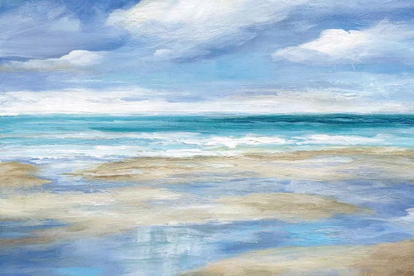 Coastal & Ocean Abstracts: Washy Coast I by Nan