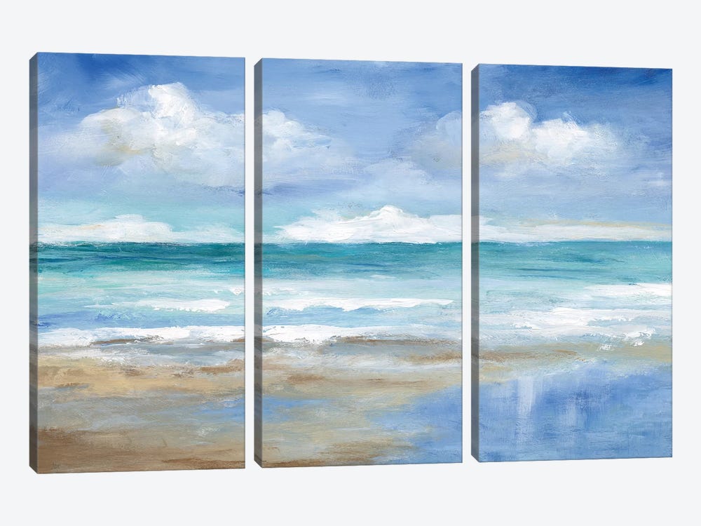 Washy Coast II by Nan 3-piece Canvas Artwork