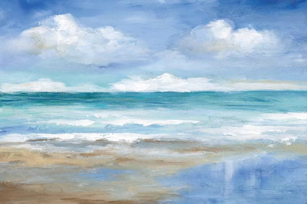 Coastal & Ocean Abstracts: Washy Coast II by Nan