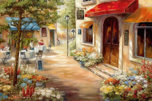 Rustic Décor: Café Afternoon III by Nan