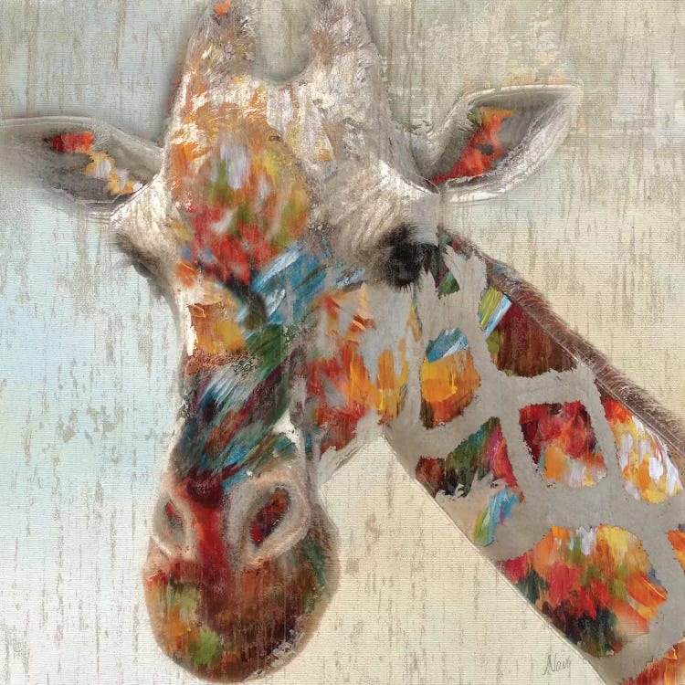 Paint Splash Giraffe
