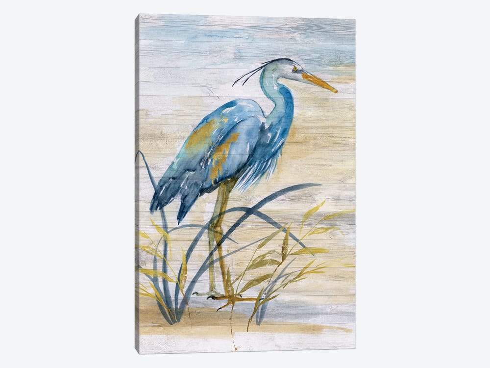 Blue Heron I by Nan 1-piece Canvas Wall Art