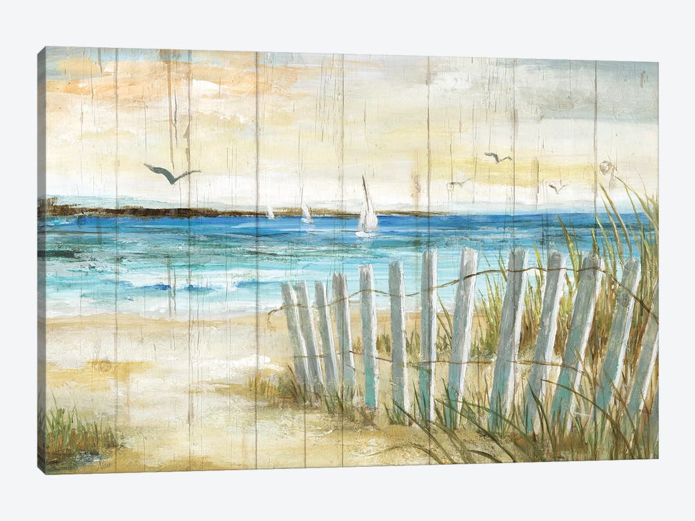 Coastal Causeway by Nan 1-piece Canvas Artwork