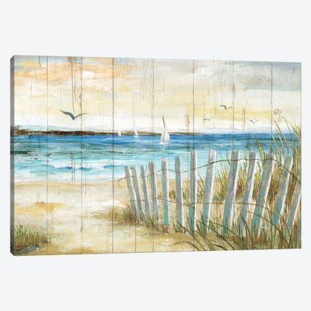 Coastal Causeway Canvas Print #NAN506} by Nan Canvas Artwork