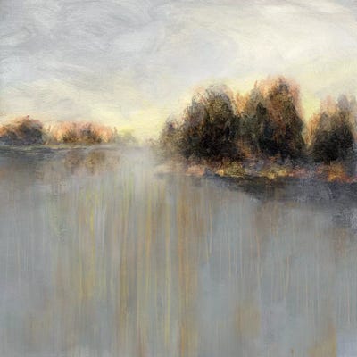 Rainy Sunset II by Nan framed canvas print