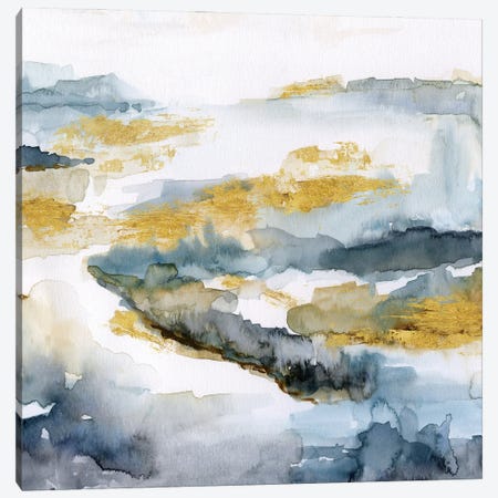 Golden Estuary Canvas Print #NAN514} by Nan Art Print