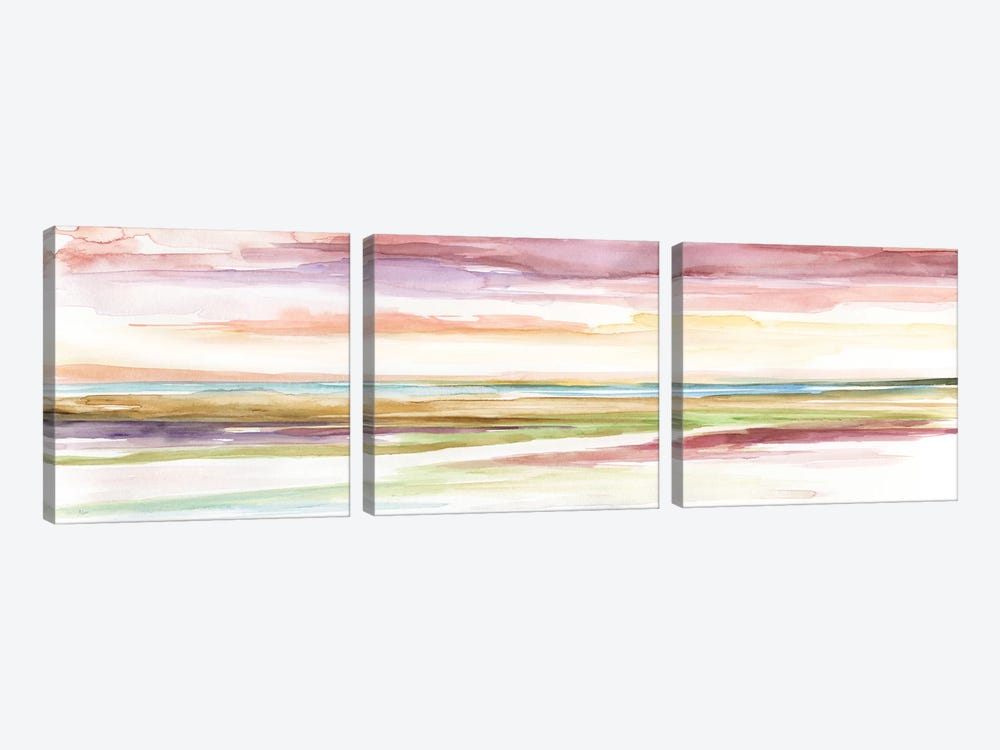 Spectrum Sunset II by Nan 3-piece Art Print