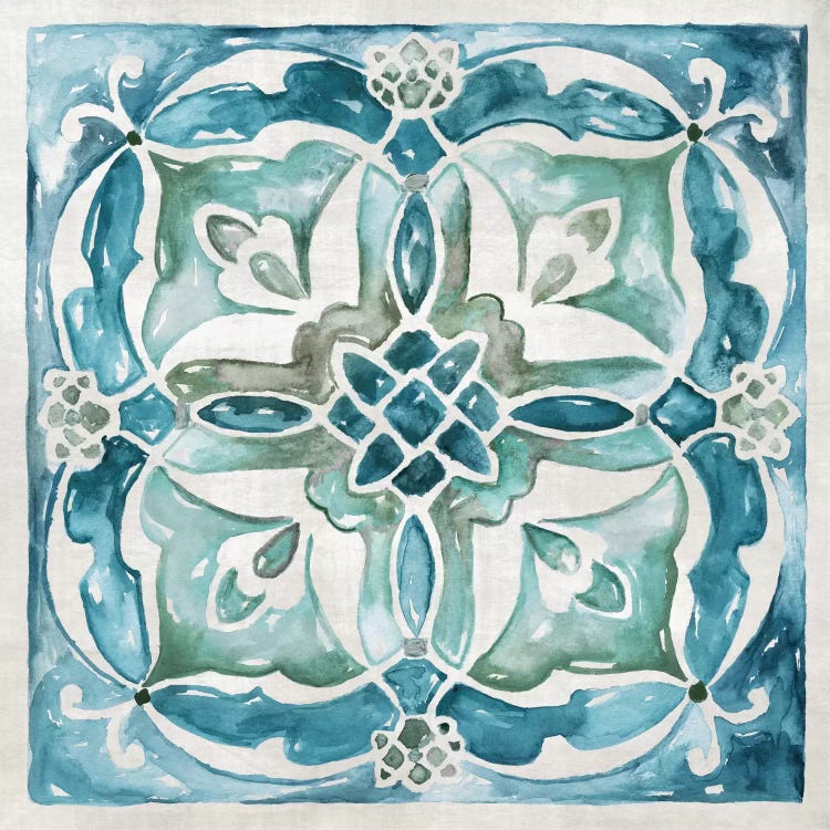 Caribbean Tile III by Nan wall art