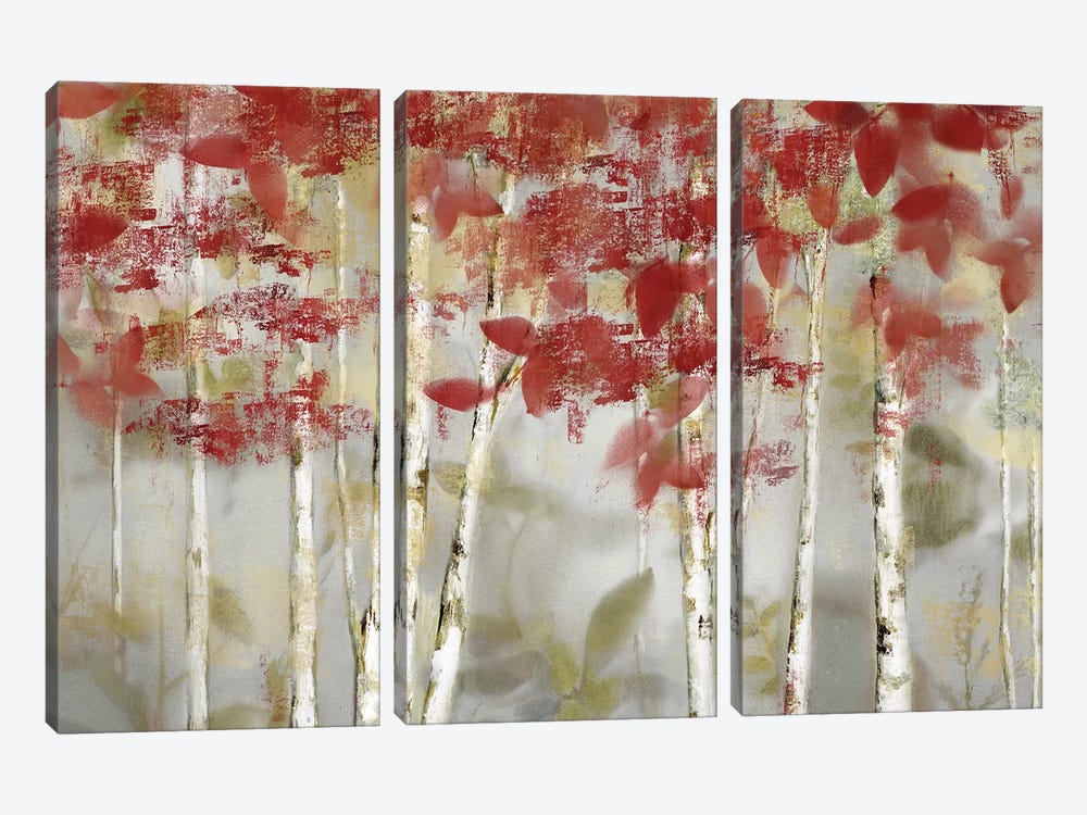 Autumn Forest by Nan 3-piece Canvas Artwork