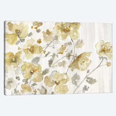 Blooming Neutral Canvas Print #NAN561} by Nan Art Print