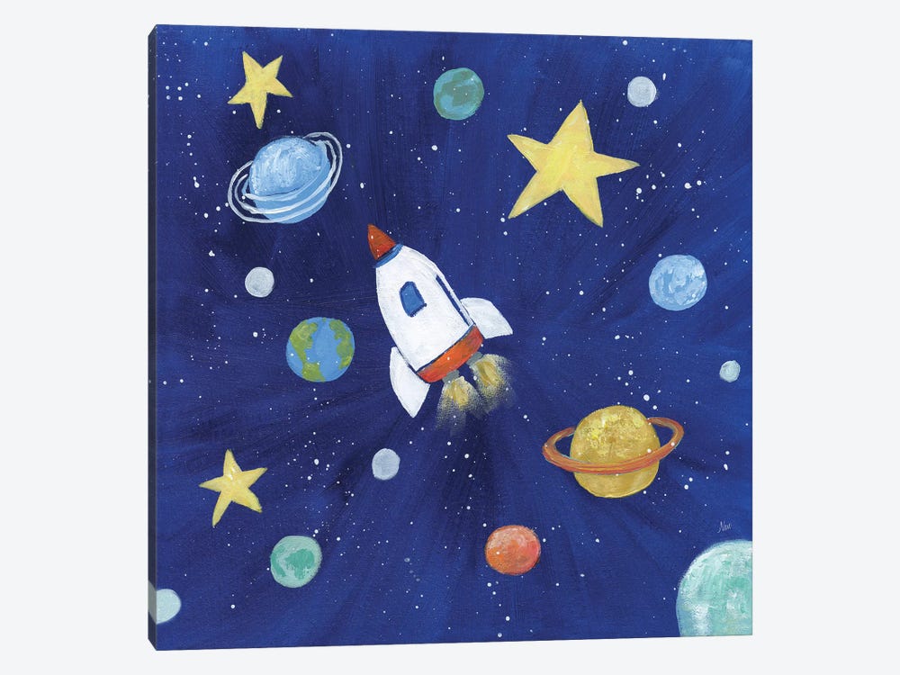 Outer Space by Nan 1-piece Canvas Print