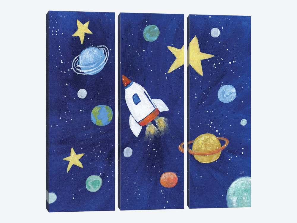Outer Space by Nan 3-piece Art Print