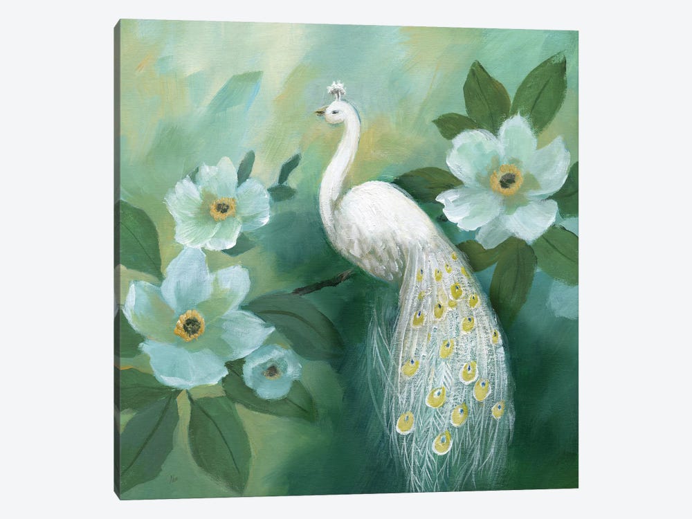 Proud Peacock by Nan 1-piece Canvas Print