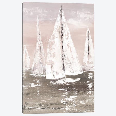 Soft Sailing Canvas Print #NAN578} by Nan Canvas Artwork
