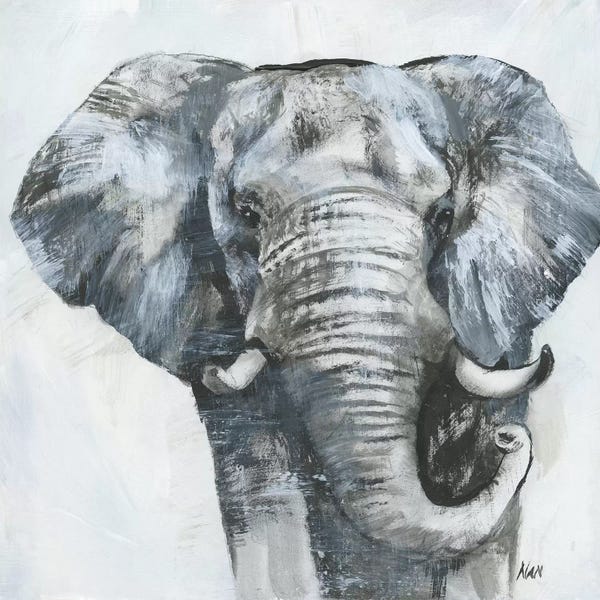 Elephants: Masai Moment by Nan