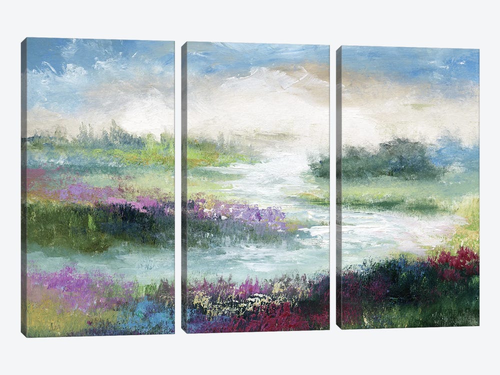 Pastoral Meadow by Nan 3-piece Art Print