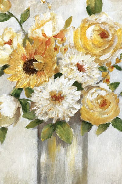 Botanical Still Life: Sunshine Bouquet by Nan