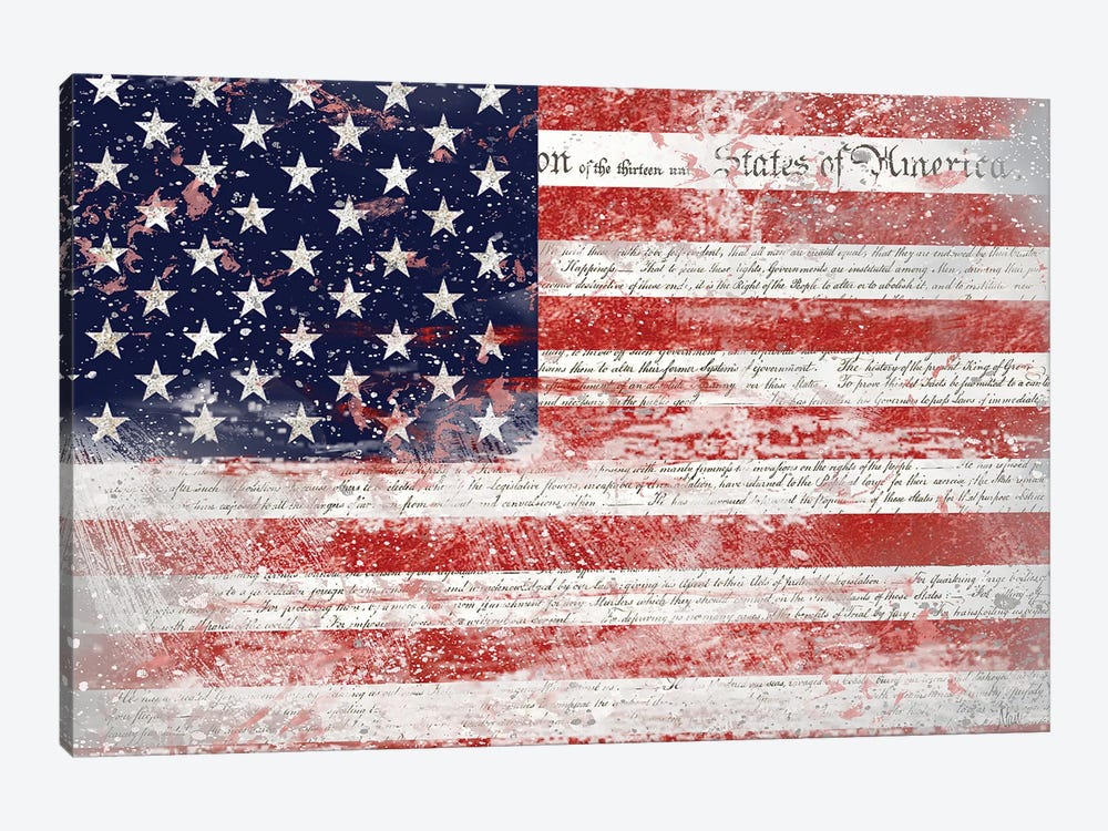 United States by Nan 1-piece Art Print