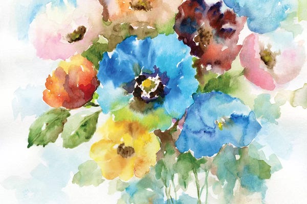 Nan: Color Wheel Bouquet II by Nan