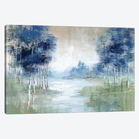 Birch River Canvas Print #NAN633} by Nan Art Print